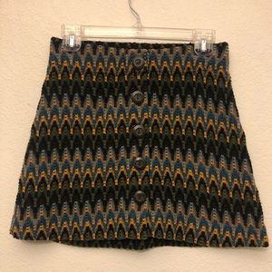 Free People Knitted Skirt - 70s Inspired